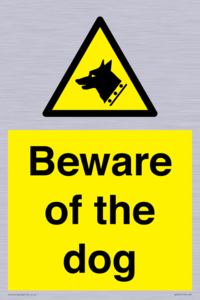 Beware of the dog
